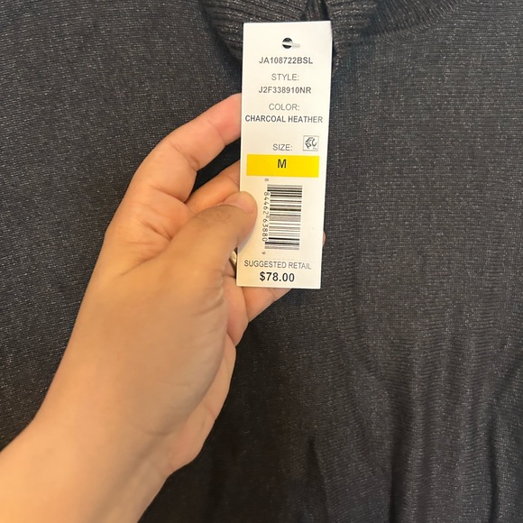 Charter Club Gray Turtleneck Sweater - Picture 3 of 4